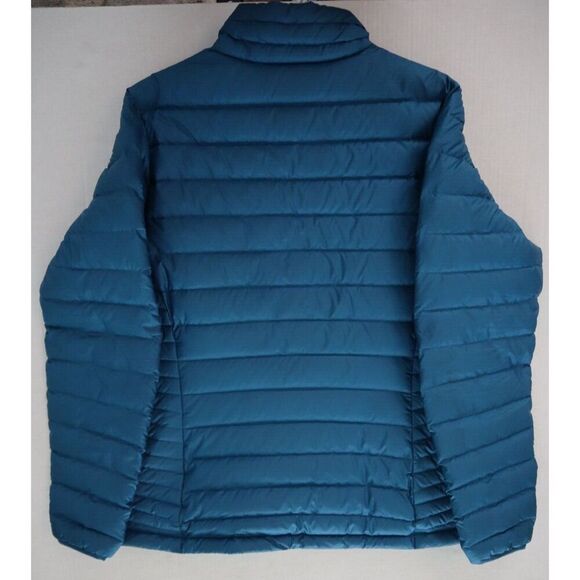 Patagonia 84683FA15 Women's Sz XL Teal Windproof Down Sweater Puffer Jacket - Picture 6 of 6